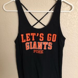 PINK GIANTS MLB TANK